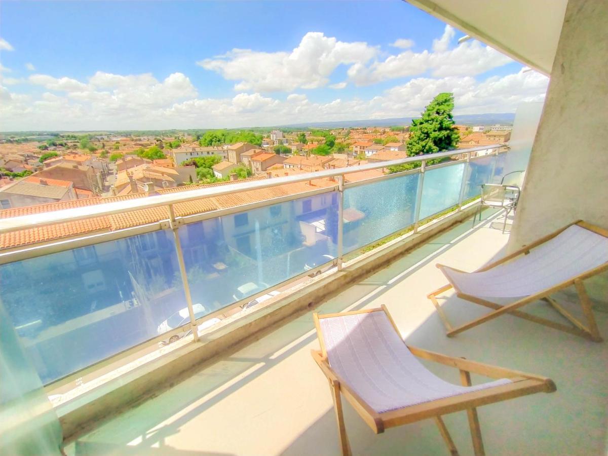 Ferienwohnung Carcassonne Centre Avec Balcon Et Parking Exterior foto