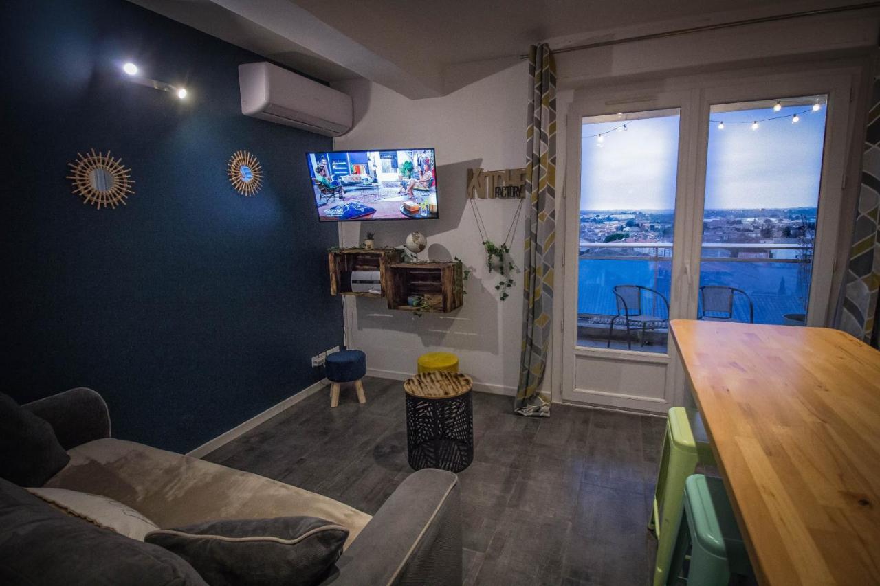 Ferienwohnung Carcassonne Centre Avec Balcon Et Parking Exterior foto